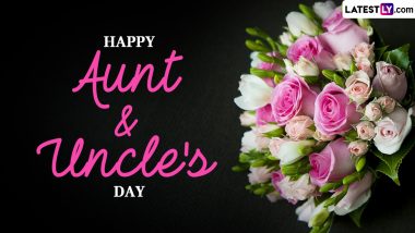 Happy Aunt and Uncle's Day 2024 in US Wishes and Photos: WhatsApp Messages, GIF Images, HD Wallpapers and SMS To Share With Lovely Aunts and Uncles