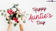 Auntie's Day 2024 Wishes and Photos: WhatsApp Messages, Images, HD Wallpapers and SMS for Honouring the Relationship Between Aunts and Their Nieces and Nephews