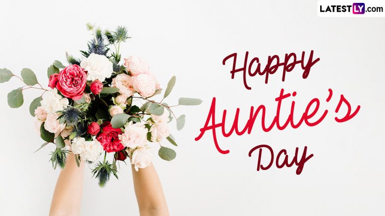 Auntie's Day 2024 Wishes and Photos: WhatsApp Messages, Images, HD Wallpapers and SMS for Honouring the Relationship Between Aunts and Their Nieces and Nephews