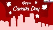 Happy Canada Day 2024 Images and HD Wallpapers for Free Download Online: Celebrate Canada's Birthday by Sharing Fun Quotes, Greetings and Messages