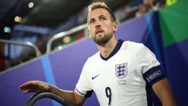 UEFA Nations League 2024–25: England Captain Harry Kane To Get Special Honor for Becoming 10th Englishman To Make 100 Appearances