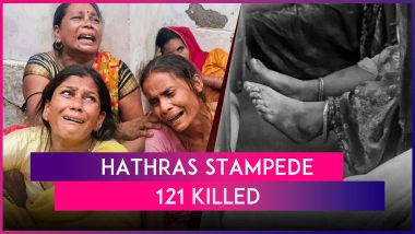 Hathras Stampede: 121 Killed During Satsang in Uttar Pradesh; PM Narendra Modi Expresses Grief