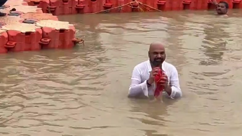 Bihar Deputy CM Samrat Choudhary Removes Turban in Ayodhya After 22 Months, Fulfils His Vow Regarding Nitish Kumar (Watch Video)