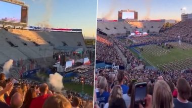 US: Multiple People Injured After Stray Fireworks Shoot Into Crowd at Stadium of Fire Show in Utah’s Provo, Video Surfaces