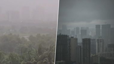 Mumbai Rains: Heavy Rainfall Lashes Several Parts of City, Several Areas Waterlogged; Check Live Weather Updates Here (Watch Videos)