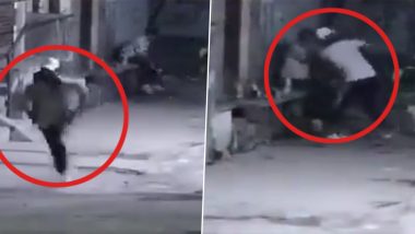 Murder Caught on Camera in Delhi: Gym Owner Stabbed to Death in Bhajanpura, Chilling CCTV Video Surfaces