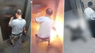 E-Bike Battery Explodes Inside Elevator in China Leaving 1 Person Critically Injured, Old Video Goes Viral