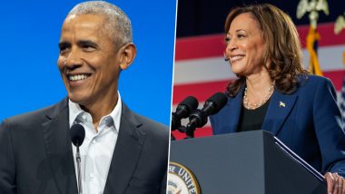 US Presidential Elections 2024: Barack Obama Champions Kamala Harris as 'Ready for the Job' and Slams Donald Trump’s 'Bluster and Bumbling' at DNC