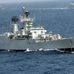 INS Brahmaputra Fire: Indian Navy’s Warship Damaged, Lying on Its Side After Blaze Incident; Sailor Reportedly Missing