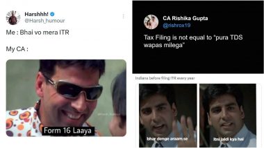 Income Tax Return Filing Due Date Funny Memes and Jokes Go Viral: As ITR Filing 2024 Last Date Nears, Hilarious Posts by Tax-Payers on A Rise!