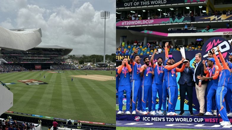 Team India Stuck in Barbados Lockdown As Hurricane Beryl Shuts Airport (Watch Video)
