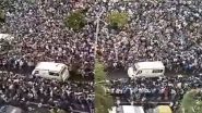 Fans at Marine Drive in Mumbai Make Way for Ambulance While Waiting for Team India’s Victory Parade After T20 World Cup 2024 Triumph (Watch Video)