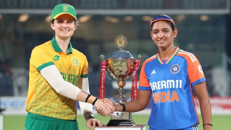 IND-W vs SA-W 1st T20I Toss Report and Playing XI: Harmanpreet Kaur Opts To Bowl First, South Africa Include Chloe Tryon