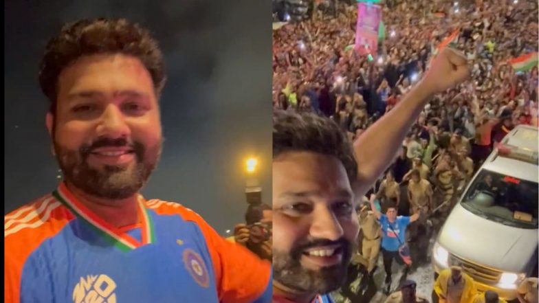 Rohit Sharma Thanks Fans for Coming Up in Big Numbers for Team India’s Victory Parade, Post Goes Viral