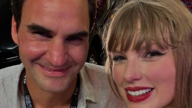 'In My Swiftie Era' Roger Federer Poses With Taylor Swift For The Sweetest Photo Ever (View Pic)