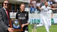 Ben Stokes Receives Silver Cap From ECB in Celebration of His 100-Test Milestone Achieved During IND vs ENG 3rd Test 2024 at Rajkot