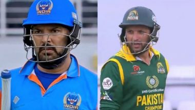 How To Watch IND vs PAK WCL 2024 Final Live Streaming Online in India? Get Free Telecast Details of India vs Pakistan World Championship of Legends Cricket Match With Time in IST