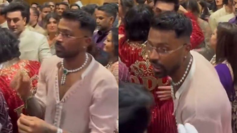 Hardik Pandya Asking For Tequila at Anant Ambani-Radhika Merchant Wedding Celebration in Viral Video? Netizens Feel So