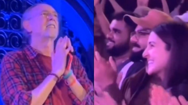 Virat Kohli Attends Krishna Das Kirtan Show in London Along With Wife Anushka Sharma, Video Goes Viral