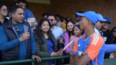 Yashasvi Jaiswal Answers Questions from Fans in Unique Post-Match Interview After Match-Winning 93* in IND vs ZIM 4th T20I 2024 (Watch Video)