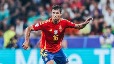 UEFA Euro 2024: Rodri Talks about Lamine Yamal’s Impact and Team Form Ahead of Spain vs England Final Match