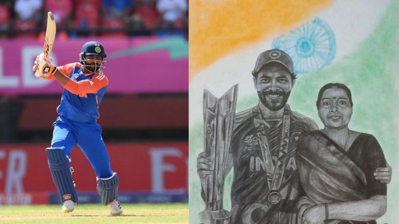 Ravindra Jadeja Pays Tribute to His Late Mother Post ICC T20 World Cup 2024 Triumph, Post Goes Viral