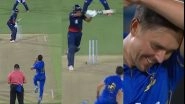 Rachin Ravindra Stuns Trent Boult With a Brilliant &lsquo;Backhand&rsquo; Six Down the Ground During Washington Freedom vs MI New York MLC 2024 Match (Watch Video)