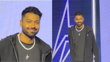 Hardik Pandya Makes First Public Appearance Post Divorce With Natasa Stankovic, Launches His Activewear Brand (Watch Video)