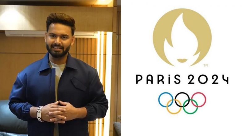 Rishabh Pant Extends His Heartfelt Wishes to the Indian Contingent Participating in Paris Olympics 2024 (Watch Video)