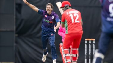 Charlie Cassell Becomes First-Ever Player To Pick Two Wickets Off First Two Balls on ODI Debut, Achieves Feat During Scotland vs Oman CWC Super League 2 Match