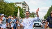 Paris Olympics 2024: Abhinav Bindra Carries Olympic Flame As He Joins Torch Relay Event Ahead of Opening Ceremony, Says &lsquo;Was an Honour Beyond Words&rsquo; (See Pics)