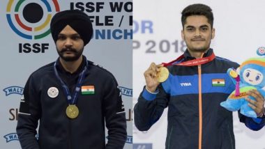 Arjun Singh Cheema and Sarabjot Singh at Paris Olympics 2024, Shooting Free Live Streaming Online: Know TV Channel and Telecast Details for Men's 10m Air Pistol Qualification Round