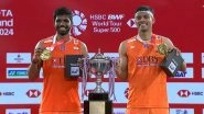 Satwiksairaj Rankireddy-Chirag Shetty at Paris Olympics 2024, Badminton Free Live Streaming Online: Know TV Channel and Telecast Details for Men's Doubles Group Stage Round