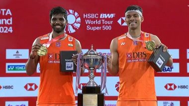 Satwiksairaj Rankireddy-Chirag Shetty at Paris Olympics 2024, Badminton Free Live Streaming Online: Know TV Channel and Telecast Details for Men's Doubles Group Stage Round