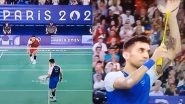 Fans Chant &lsquo;Ganpati Bappa Morya&rsquo; and &lsquo;Bharat Mata Ki Jai&rsquo; During Lakshya Sen vs Jonatan Christie Men&rsquo;s Singles Badminton Match at Paris Olympics 2024 (Watch Video)
