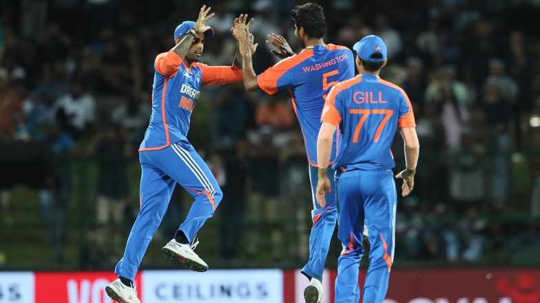 India Clean Sweep Sri Lanka 3-0 in T20I Series As Visitors Win Super Over After Suryakumar Yadav, Rinku Singh's Surprise Bowling Performance Helped India Tie 3rd T20I