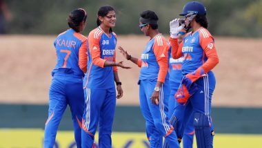 India Enter Women's Asia Cup T20 2024 Final; Renuka Singh, Radha Yadav Help Women in Blue Script Dominant 10-Wicket Victory Over Bangladesh in Semifinal