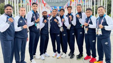 Indian Boxing Contingent Reach Games Village Ahead of Paris Olympics 2024, BFI Announces Their Arrival With Uber-Cool 'Avengers Assemble' Twist