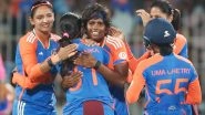 India Women Beat South Africa Women by 10 Wickets in 3rd T20I 2024; Pooja Vastrakar, Radha Yadav Shine As Women in Blue Draw Series 1&ndash;1