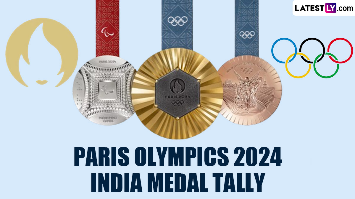 Sports News India's Medal Tally at Paris Olympics 2024 🏆 LatestLY