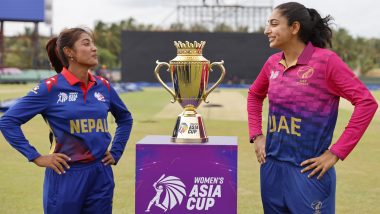 United Arab Emirates-Women vs Nepal-Women Free Live Streaming Online, Women's Asia Cup T20 2024: How To Watch UAE-W vs NEP-W Cricket Match Live Telecast on TV?