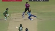 Inoshi Priyadharshani Shows Excellent Reflexes, Takes Stunning One-Handed Catch off Own Bowling To Dismiss Ritu Moni During SL-W vs BAN-W Women&rsquo;s Asia Cup T20 2024 Match (Watch Video)