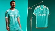 Inter Miami&rsquo;s Third Kit Released: See Pics of Adidas&rsquo; &lsquo;Archive Collection&rsquo; Jersey To Be Worn by Lionel Messi and Co in 2024 Season
