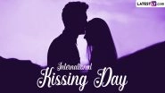 International Kissing Day 2024 Images & HD Wallpapers for Free Download Online: Romantic Messages, Greetings and Kiss Day Quotes To Express Your Love