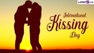International Kissing Day 2024 Quotes and Images: Romantic Messages, World Kiss Day Greetings, Wishes and Wallpapers To Express Your Love and Affection