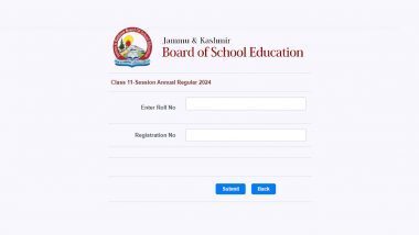 JKBOSE 11th Result 2024: Class 11 Exam Results of Jammu and Kashmir School Education Board Out at jkbose.nic.in, Know Steps To Check Marks