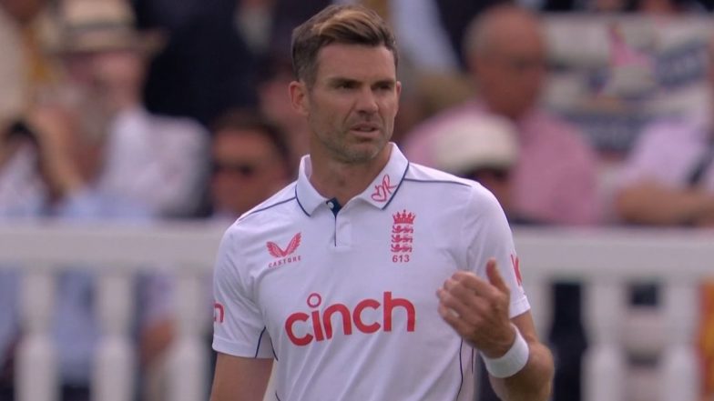 James Anderson Scalps Four Wickets in His Farewell Test As England Defeat West Indies By An Innings And 114 Runs to Take 1-0 Series Lead