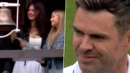James Anderson's Daughters Ring the Lord's Cricket Ground Bell in His Final Test Match At Start of ENG vs WI 1st Test 2024 (Watch Video)