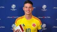 James Rodriguez Surpasses Lionel Messi&rsquo;s Record of Most Assists in Single Edition of Copa America, Achieves Feat During Uruguay vs Colombia Semi-Final