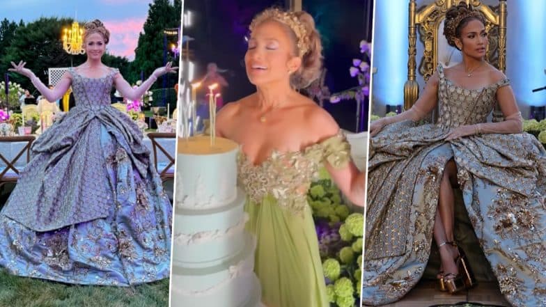 Jennifer Lopez Hosts a Grand and Dazzling Bridgerton-Themed 55th Birthday Party, Videos and Pictures Go Viral Online